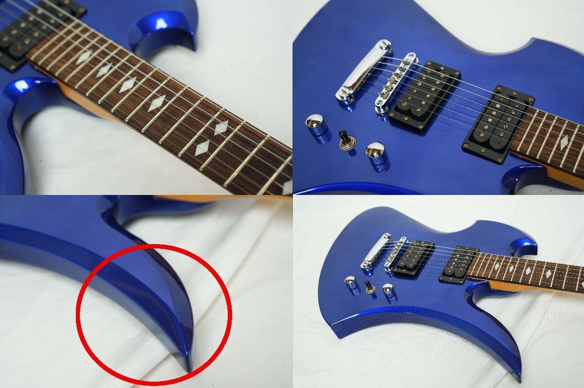 ☆B.C.Rich☆Mockinbird 360JE メタリックブルー モッキンバード