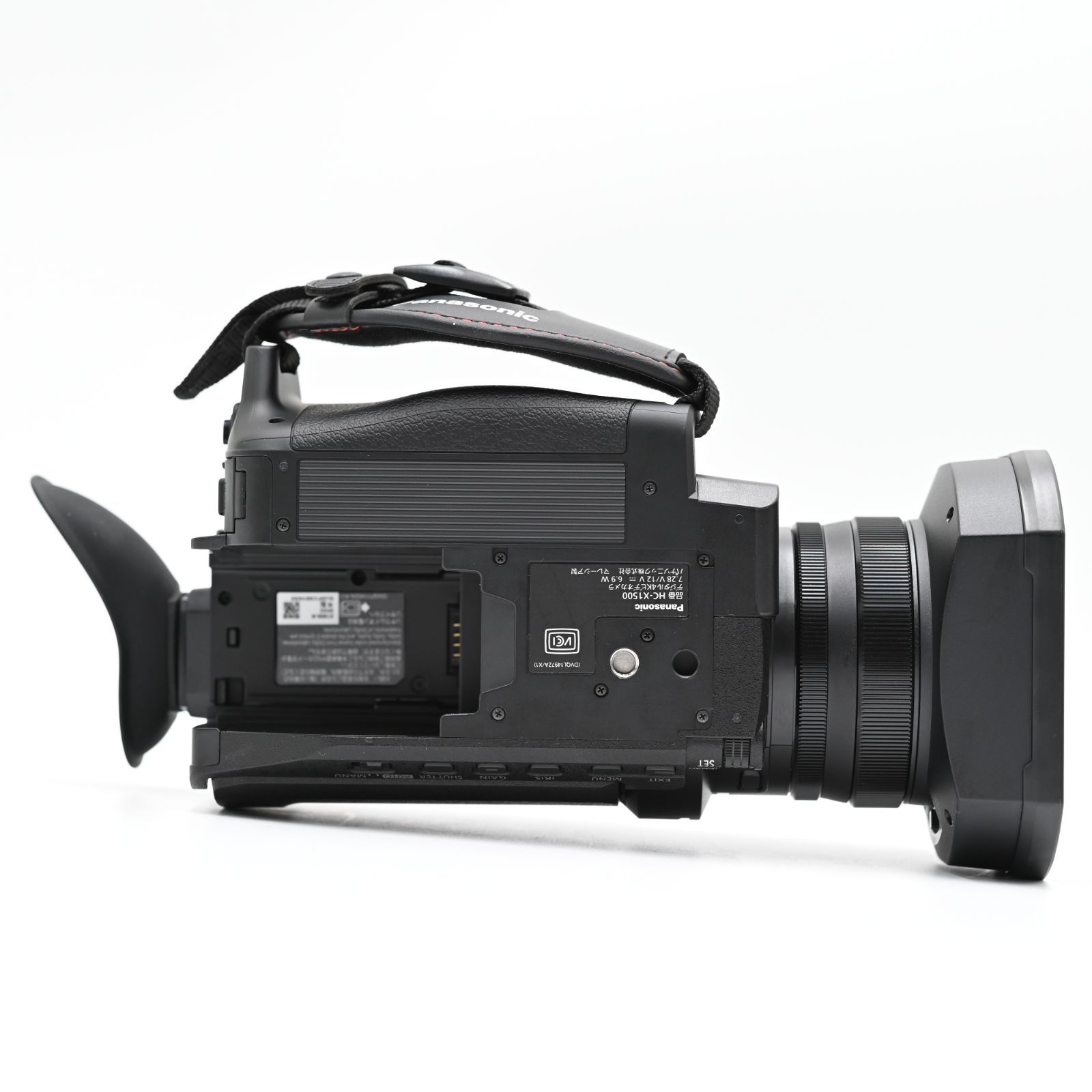 新品級】パナソニック 4K ビデオカメラ X2000 SDダブルスロット 光学24