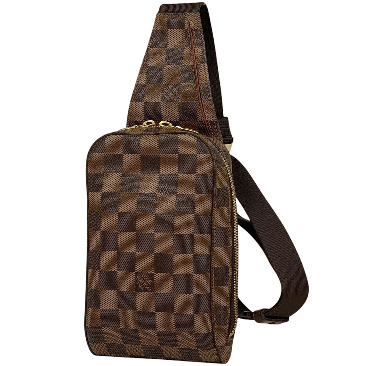 ルイ ヴィトン Louis Vuitton ジェロニモス ウエストバッグ ショルダーバッグ ボディバッグ ダミエ ブラウン N51994 レディース