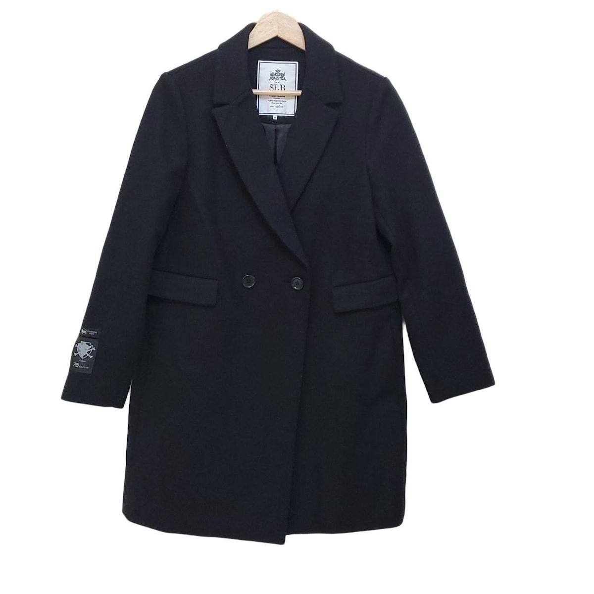 SLOBE IENA(スローブイエナ) コート サイズ38 M レディース美品  - 黒 長袖/冬