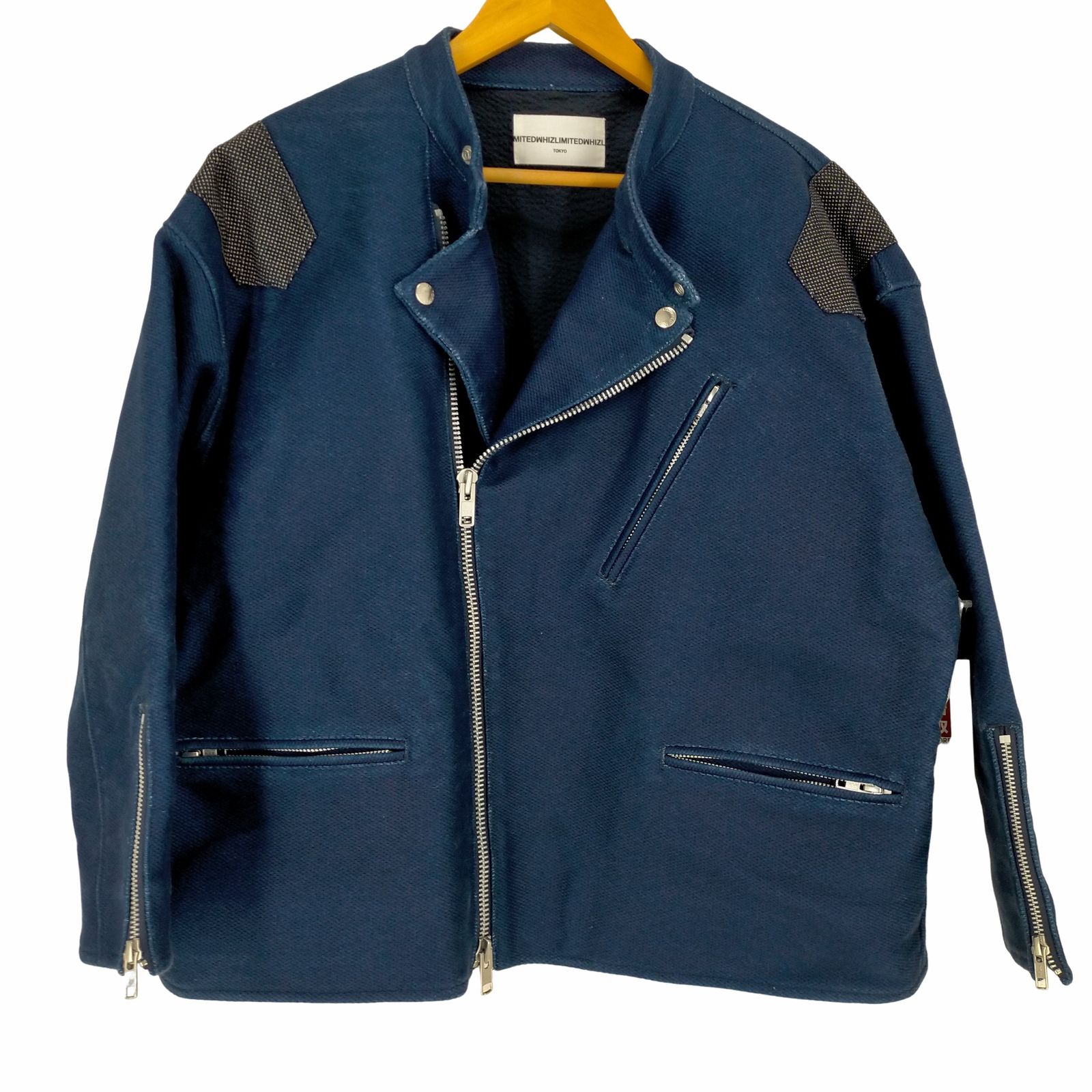 ウィズリミテッド WHIZ LIMITED 22SS INDIGO RIDERS 刺し子ダブル 