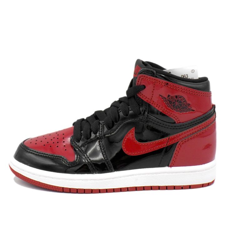 ナイキ NIKE 【 PS AIR JORDAN 1 HIGH OG Patent Bred AQ2664