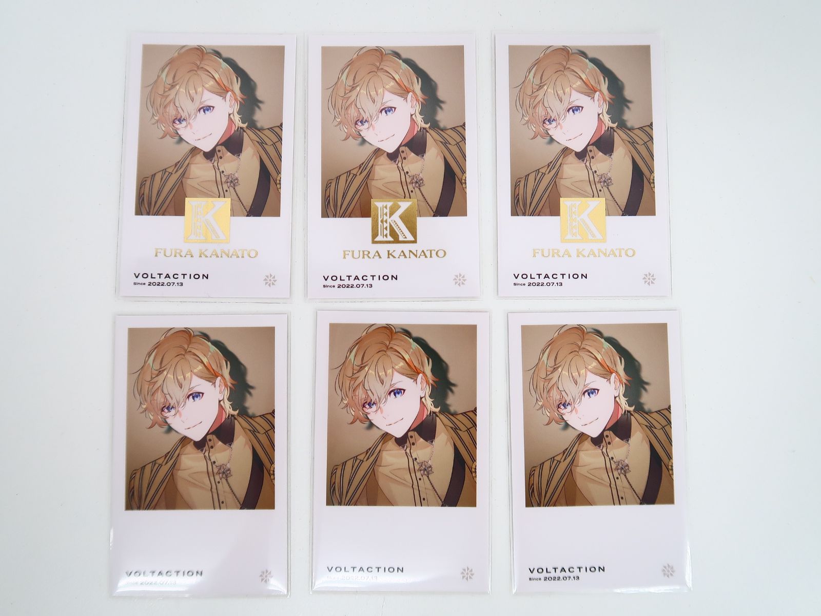 風楽奏斗 ハーフアニバーサリー チェキ風カード VOLTACTION 風楽