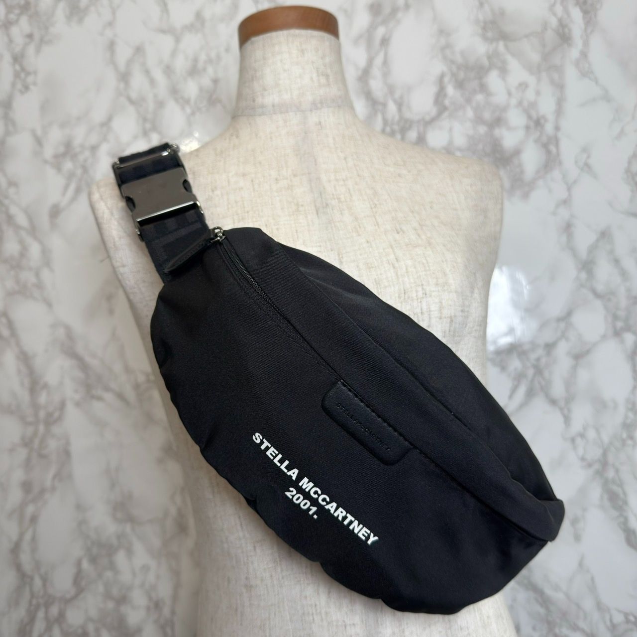 極美品】ステラマッカートニー ボディ バッグ 黒 ブラック