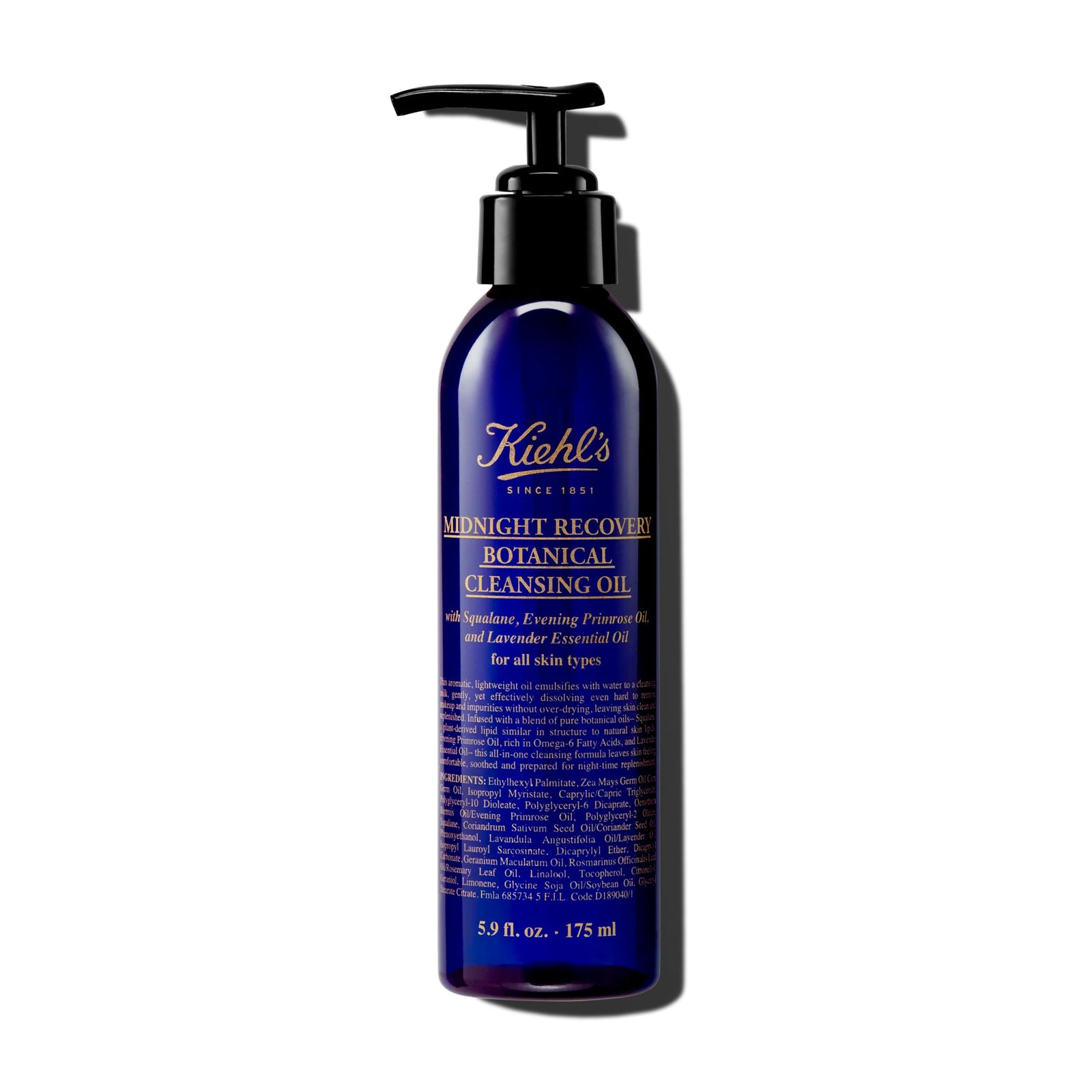 キールズ キールズミッドナイトボタニカルクレンジングオイル 175ml 