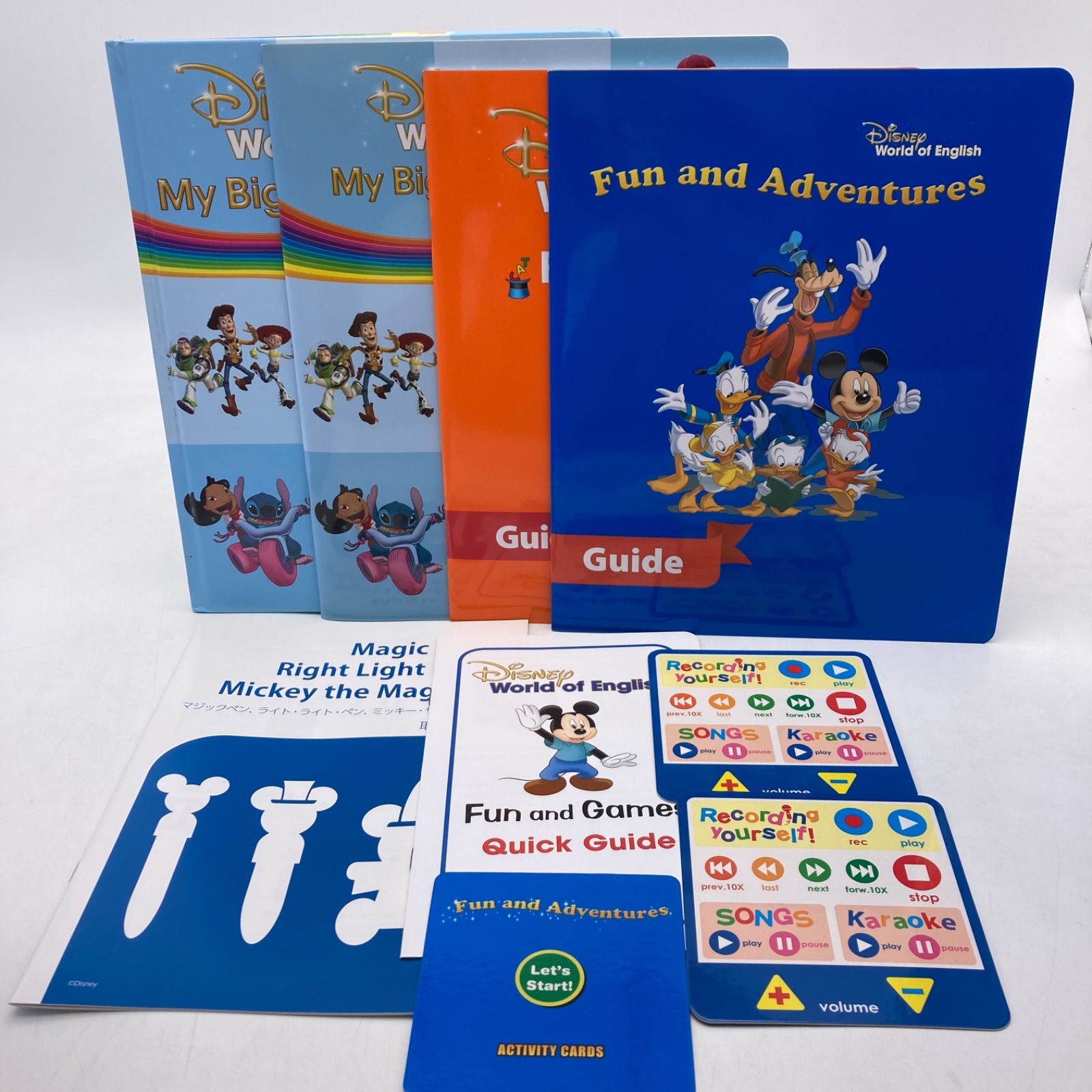 ミッキーマジックペンセット＆アドベンチャー ディズニー英語