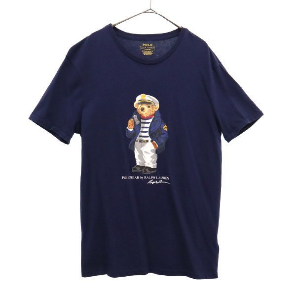 ポロラルフローレン ポロベア 半袖 Tシャツ M ネイビー POLO RALPH