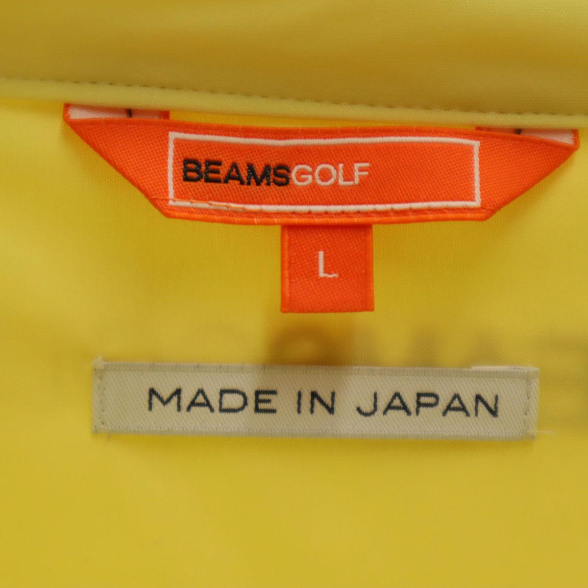 BEAMS GOLF ビームスゴルフ 日本製 ゴルフ 2WAY ジップジャケット L