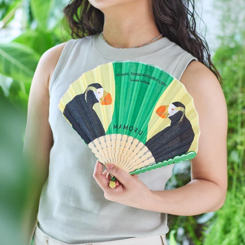 特価セール】[カトコア] 扇子mamoru扇子 11003806 女性 絶滅危惧