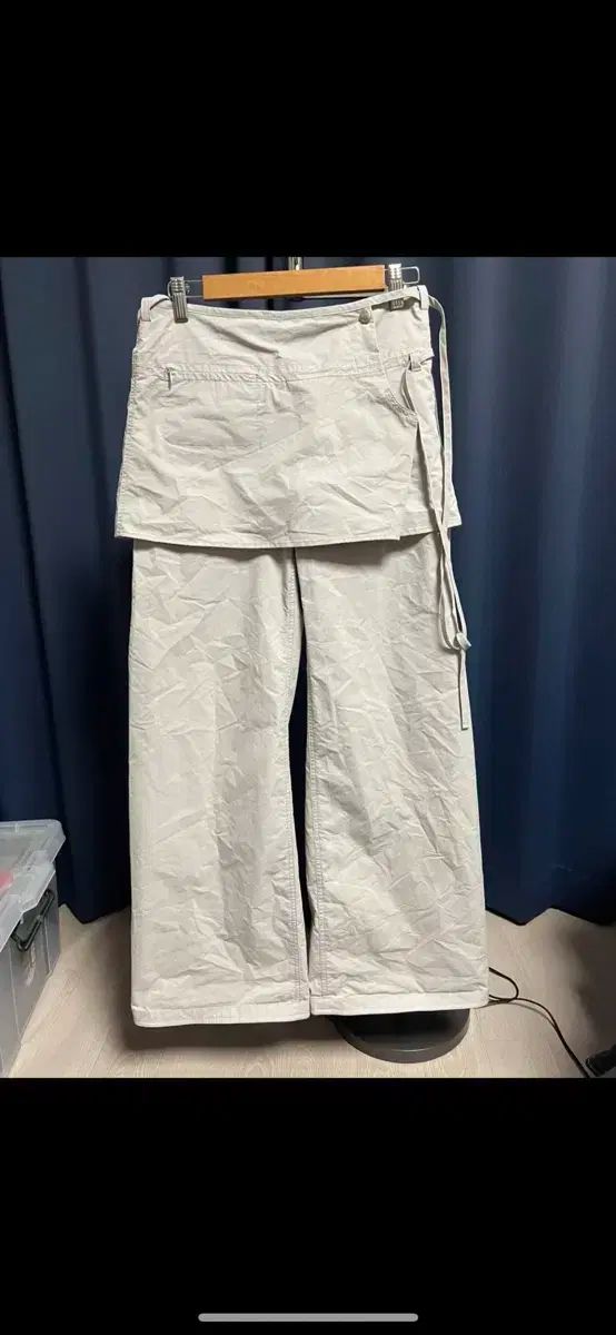 ロー クラシック レイヤード スカート パンツ S