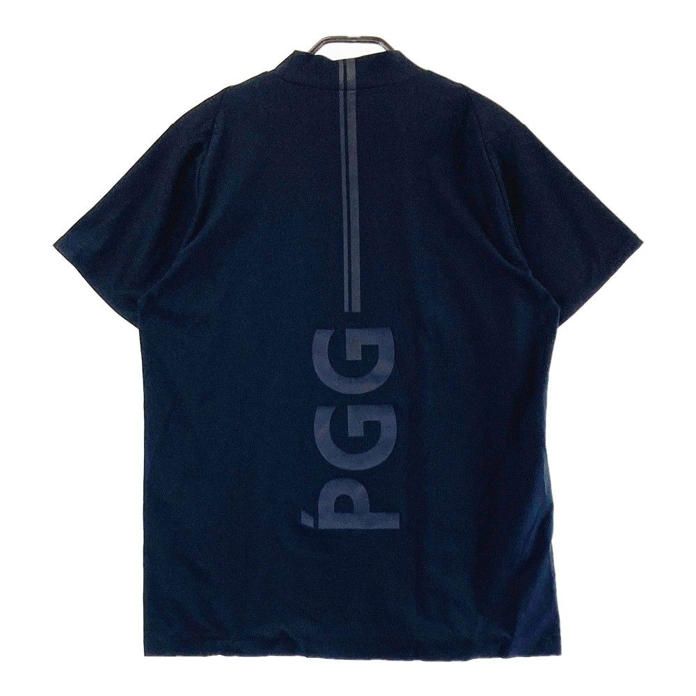 サイズ：6 PGG PEARLY GATES パーリーゲイツ 2023年 ハイネック 半袖Tシャツ  ホワイト系 [240101438943] ゴルフウェア メンズ ストスト PEARLY GATES パーリーゲイツ 2023年モデル ハイネック半袖T
