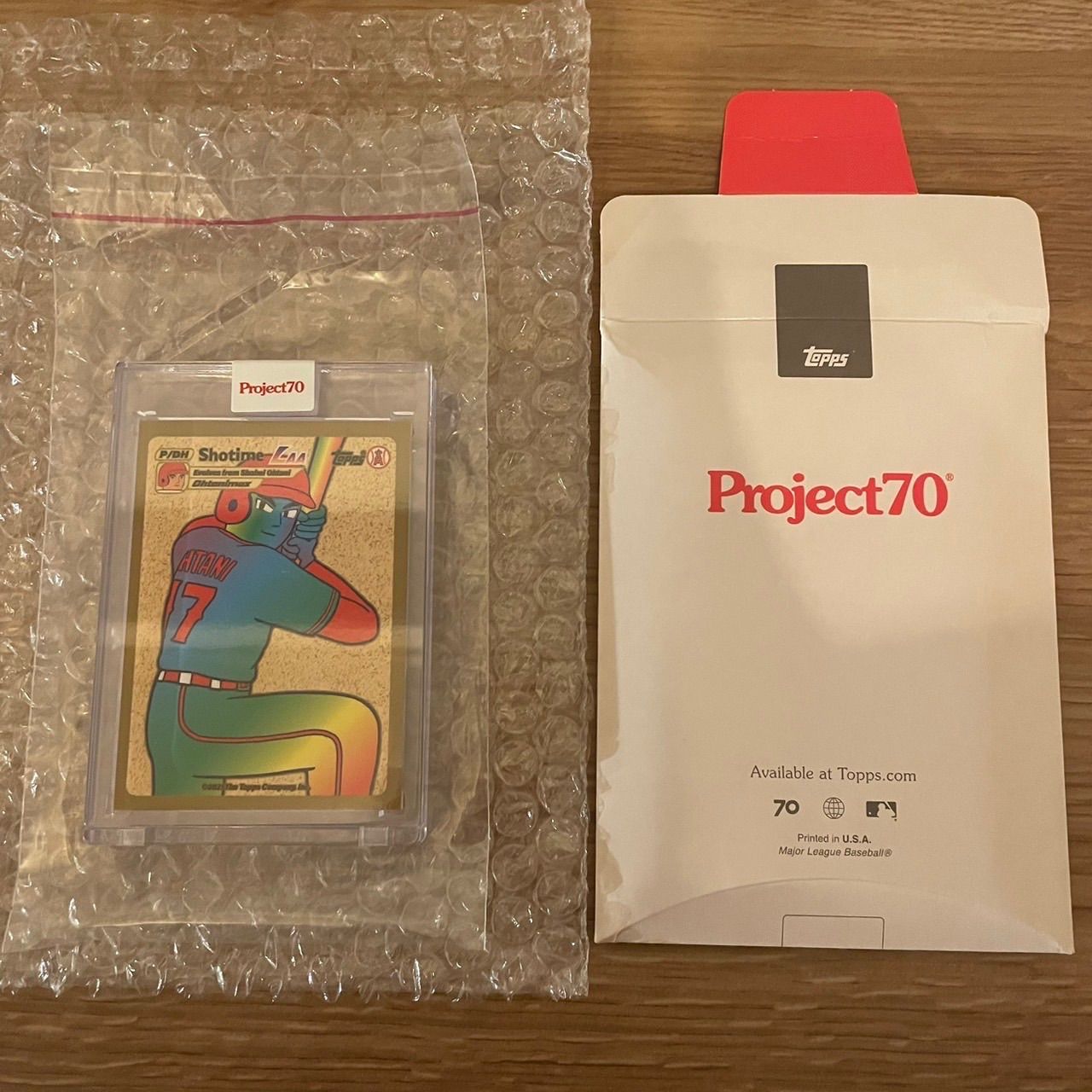 ポケモンカード 風 大谷翔平 Topps Project 70 #547 大谷 Amazon.co.jp: 大谷翔平 コラボ ポケカ カード Topps Project70