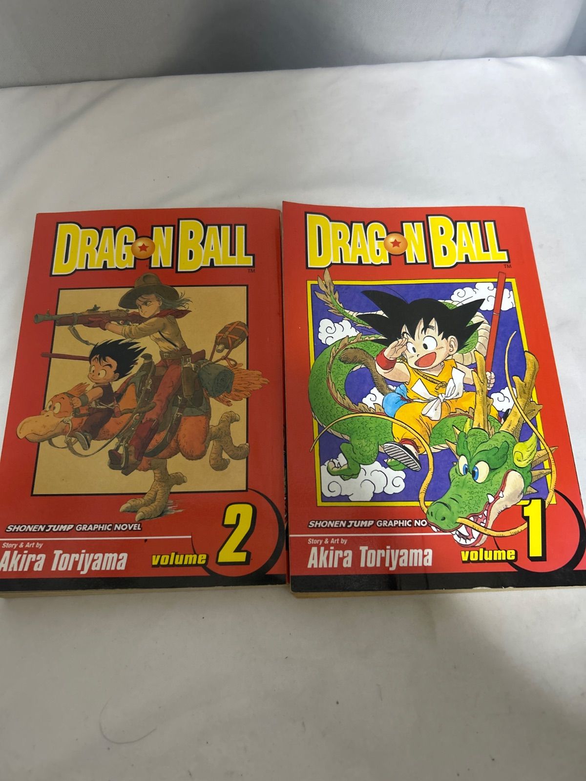 洋書 Dragon Ball Vol.1 - Vol.2 英語版 VIZ Media 初版 2003年 Akira Toriyamaドラゴンボール 初版 _sx-lt