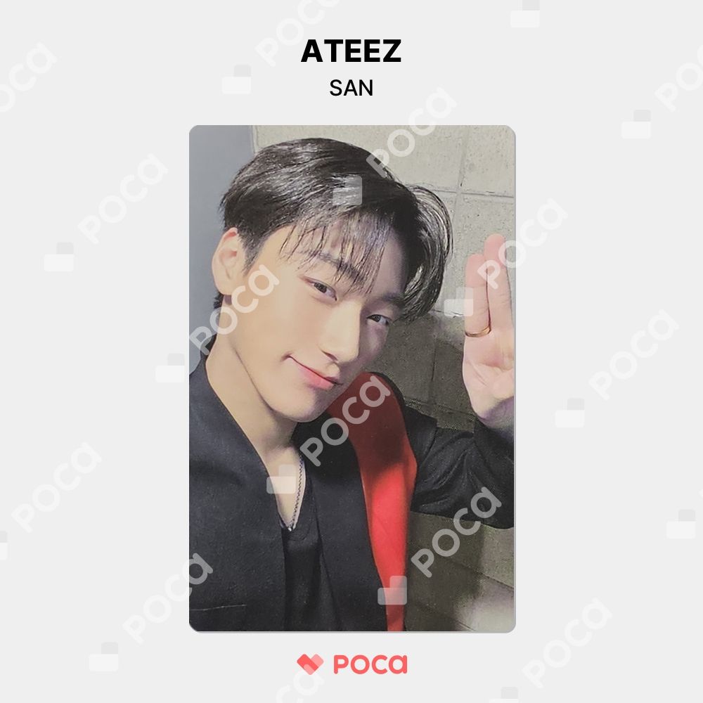 ATEEZ アルバム トレカ サン ATEEZ サン トレカ - メルカリ
