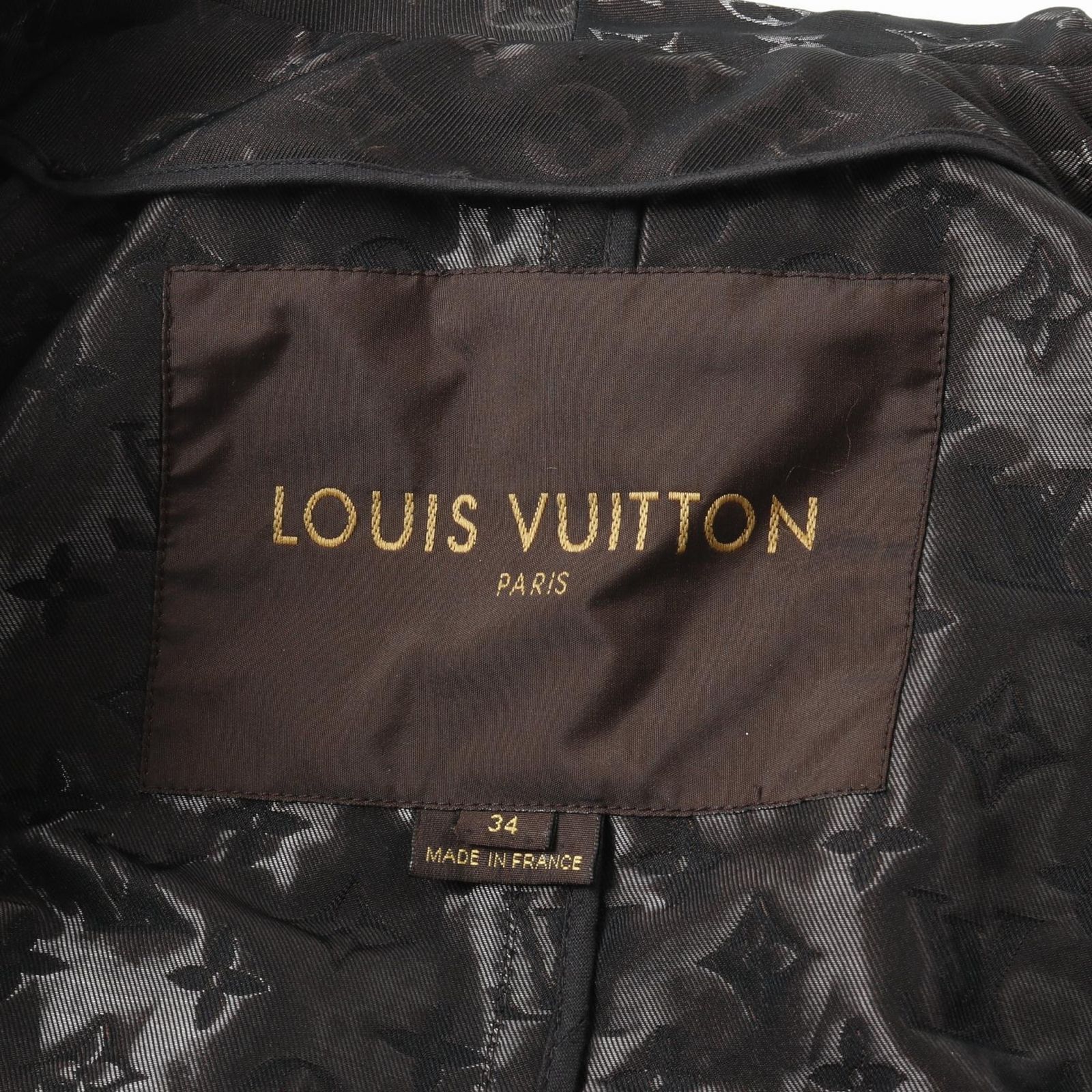 LOUIS VUITTON ルイ・ヴィトン モノグラム トレンチコート LOUIS VUITTON ルイ・ヴィトン モノグラム トレンチコート