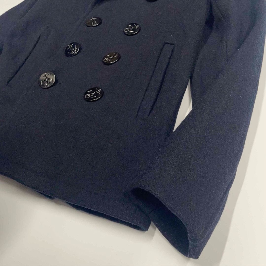 Schott NYC ピーコート ダブルブレスト ネイビー カナダ製 S - メルカリ