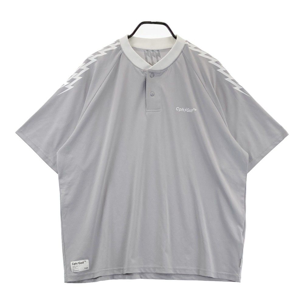 サイズ L CAPTAINS HELM GOLF キャプテンズ ヘルム ゴルフ 半袖襟付きTシャツ グレー系 240101325006 ゴルフウェア メンズ ストスト