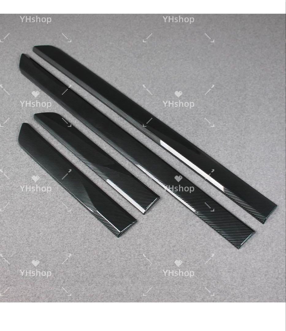 ランドクルーザー 300系専用外装サイドドア アンダー モール カーボン