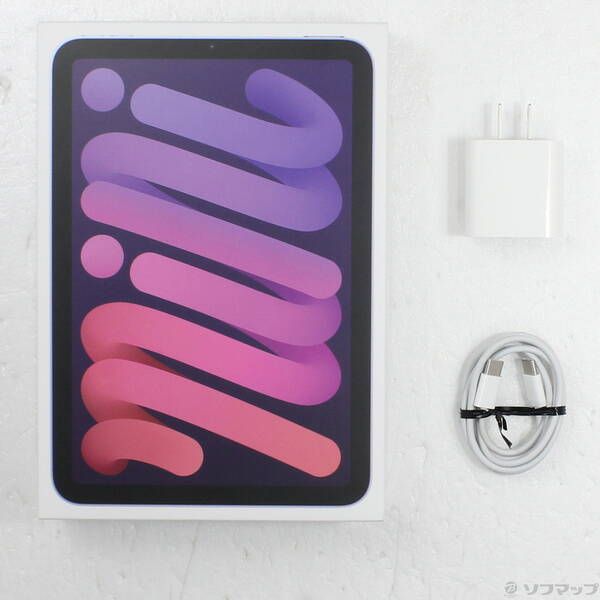 【美品】iPad mini6 パープル iPad mini 6 Wi-Fi 256GB - パープル [整備済製品] - Apple（日本）