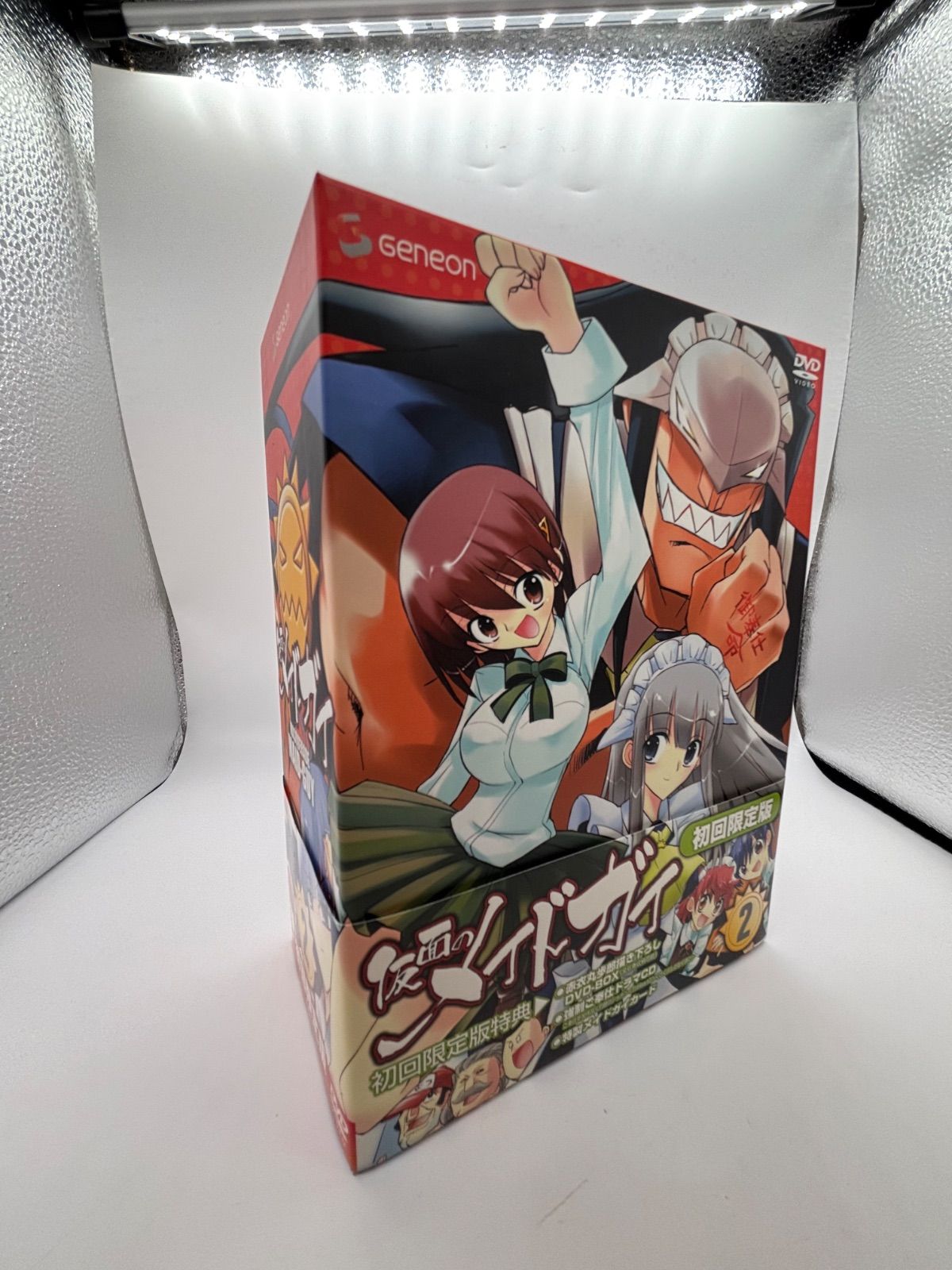 極美品】アニメDVD 仮面のメイドガイ 初回 全6巻 セット カードあり