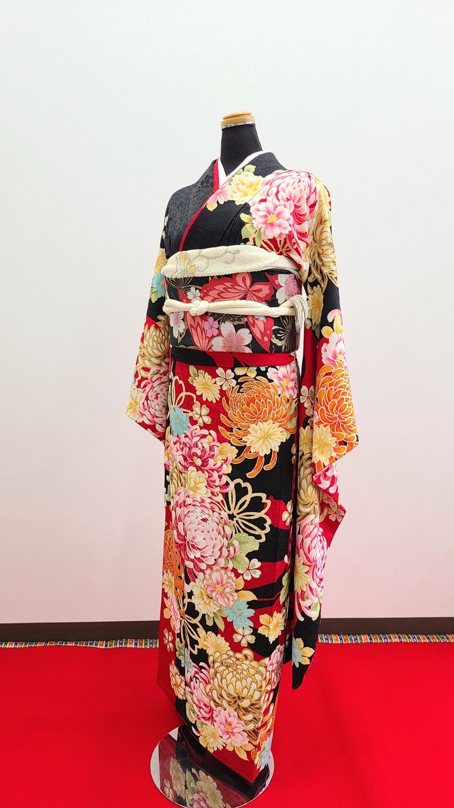 現品限り＞used kansai 山本寛斎 振袖13点セット 正絹 成人式