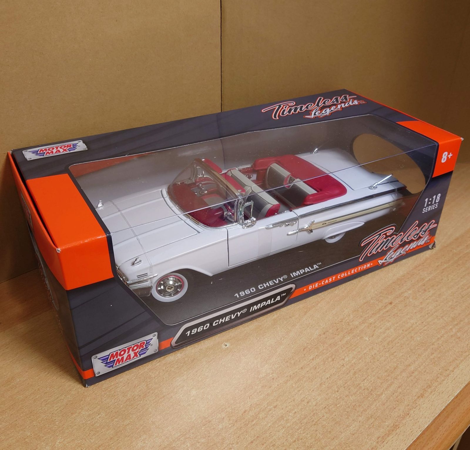 1/18 シェビーインパラ 1960 ホワイト Chevy Impala 1/18 シェビーインパラ 1960 ホワイト Chevy Impala 1/18