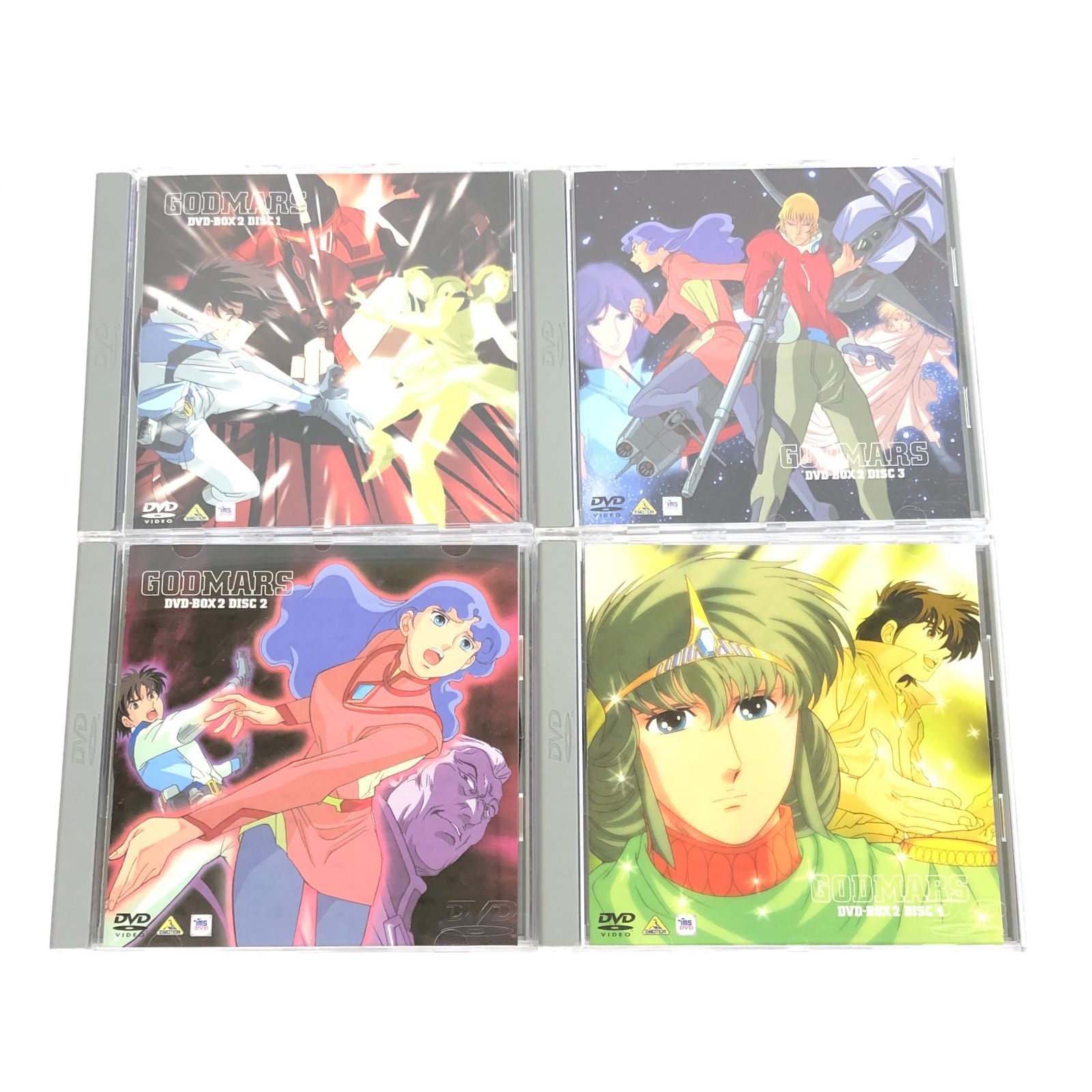 六神合体ゴッドマーズ DVD 全巻セット アニメ 全12巻 レンタル 六神 