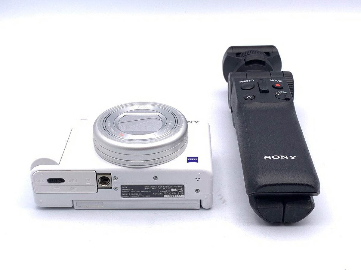 ソニー VLOGCAM ZV-1G W シューティンググリップキット ホワイト LAWEED_CL