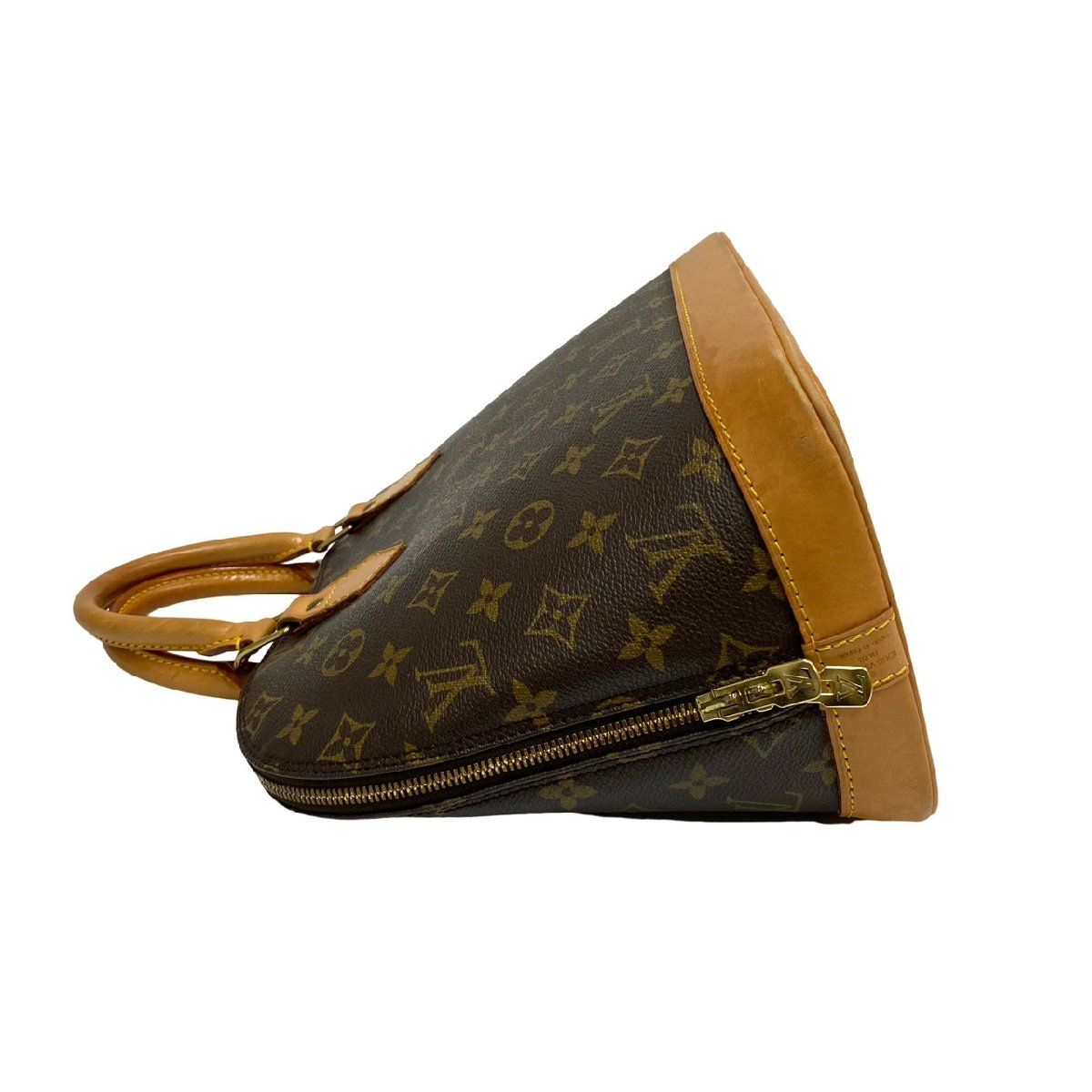 極 美品 LOUIS VUITTON ルイヴィトン アルマ PM モノグラム レザー 