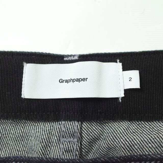 Graphpaper グラフペーパー 日本製 Colorfast Denim Belted Pants