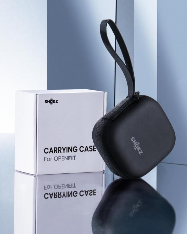 SHOKZ OPENFIT AIR black ワイヤレスイヤホン 箱・付属品有 Shokz（ショックス） OpenFit Air オープンフィットエアー オープン