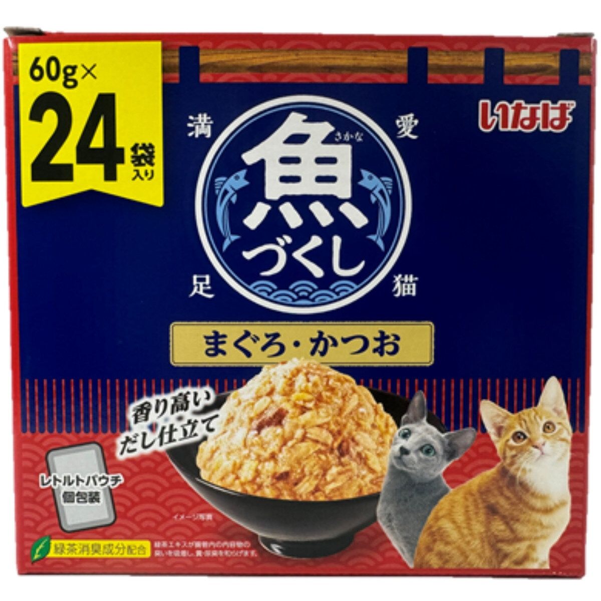 いなば CIAO おさかな三昧 まぐろ・かつおバラエティ 60g×10袋入