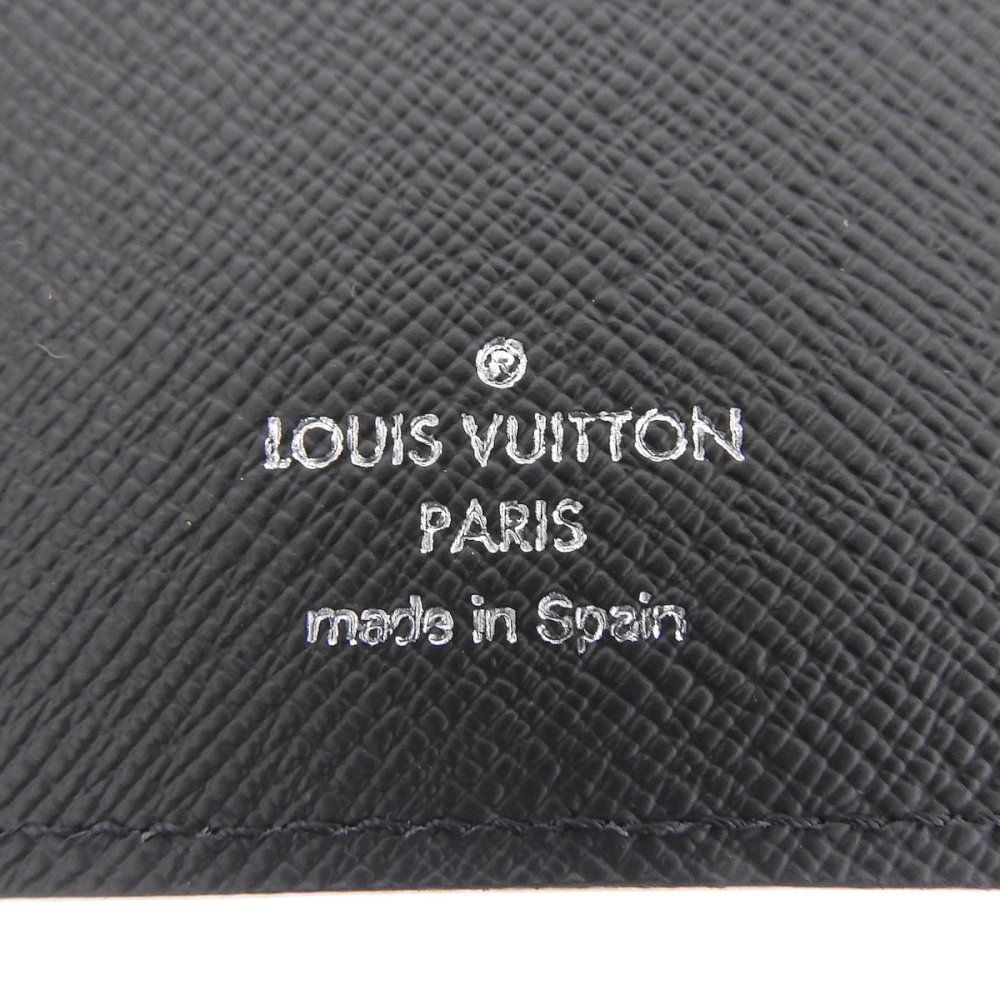 【超極美品】ルイヴィトン エピ ポルトフォイユ ブラザ 長財布 黒 ノワール ヴィトン 財布 メンズ 長財布 エピ 正規品 ポルトフォイユ