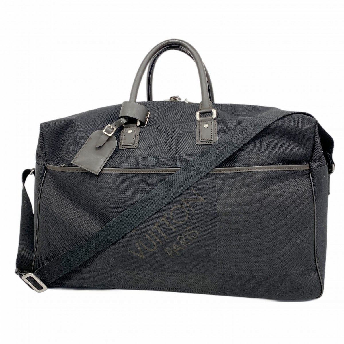 5mc2928 ルイヴィトン ボストンバッグ ダミエ ジェアン スヴラン M93227 ノワール メンズ