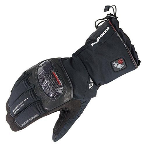 5営業日で発送 KOMINE コミネ コミネ ＥＫ－２００ Ｃａｒｂｏｎ Ｐｒｏｔｅｃｔ Ｅ－Ｇｌｏｖｅｓ Ｂｌａｃｋ Ｌ