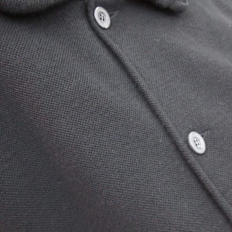 ジョルジオアルマーニ　シャツジャケット　ブラック ジョルジオアルマーニ GIORGIO ARMANI ニット シャツ ジャケット