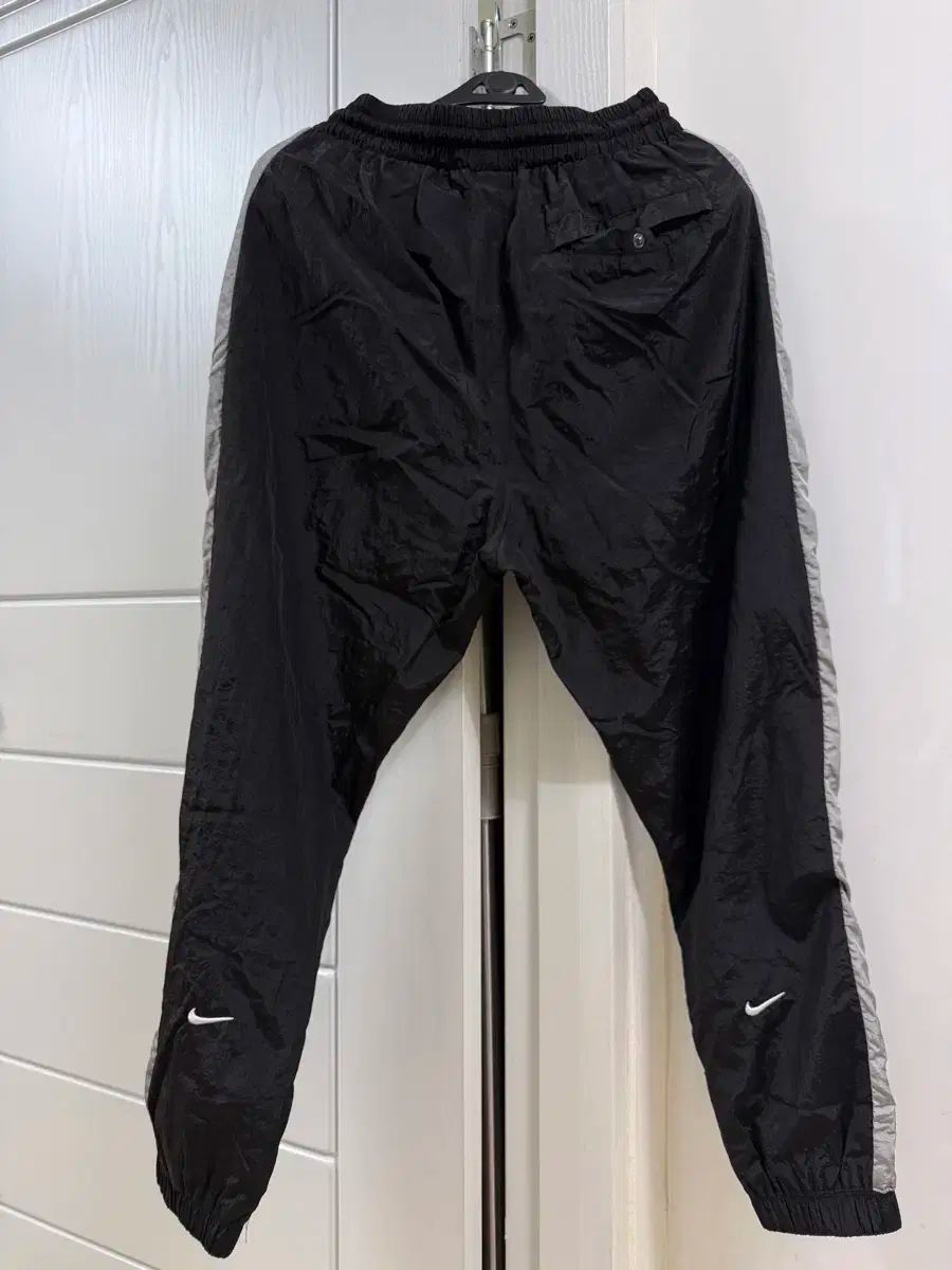  ナイキ NSW ダブル スウッシュ ウーブン トレーナー ブラック M ジョガーパンツ スウェットパンツ パンツ