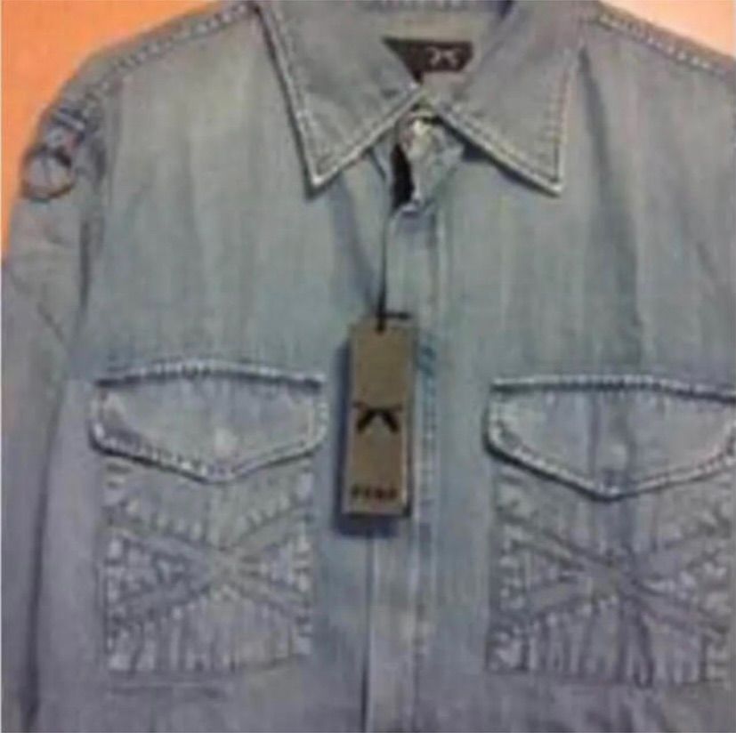 キムタク着用！ロアー☆スタッズ加工２丁拳銃デニムシャツJKT(^_^) キムタク着用！ロアー☆スタッズ加工2丁拳銃デニムシャツJKT(^_