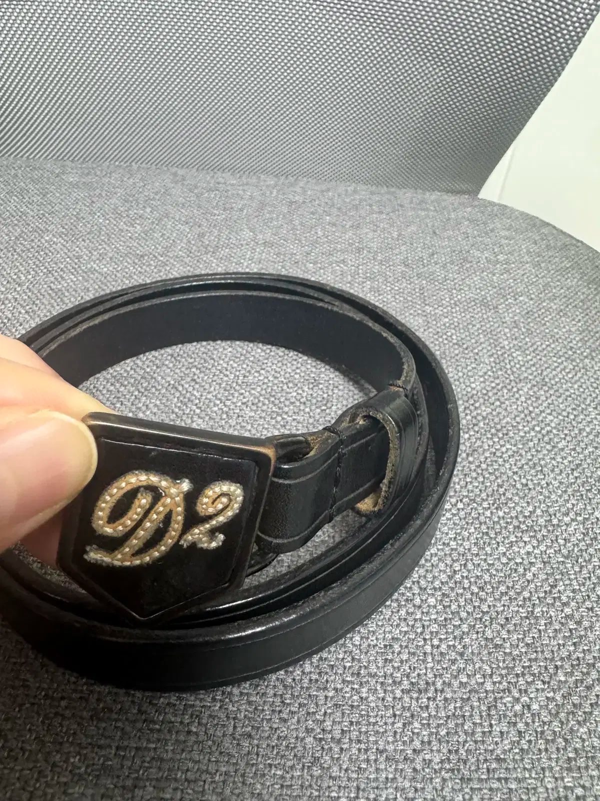 正規品 Dsquared2（ディースクエアード2) スリムベルト S サイズ
