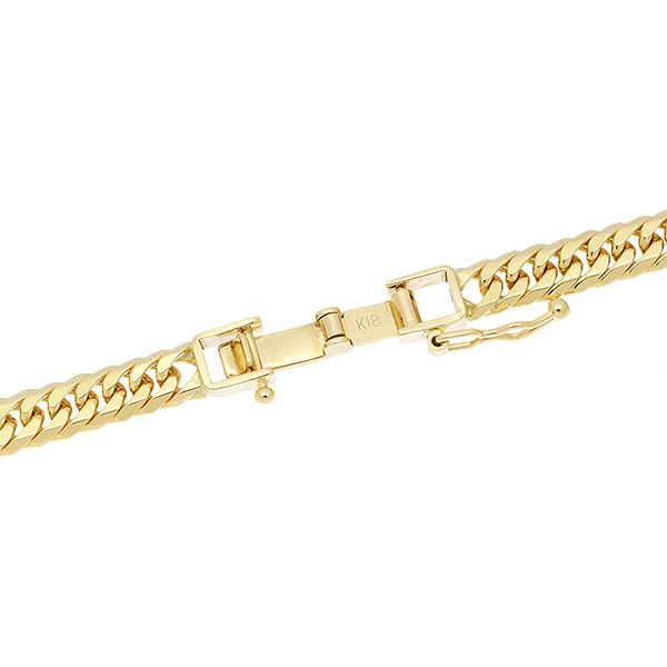 楽天市場】喜平 ネックレス K18 6面カット ダブル 50g 50cm