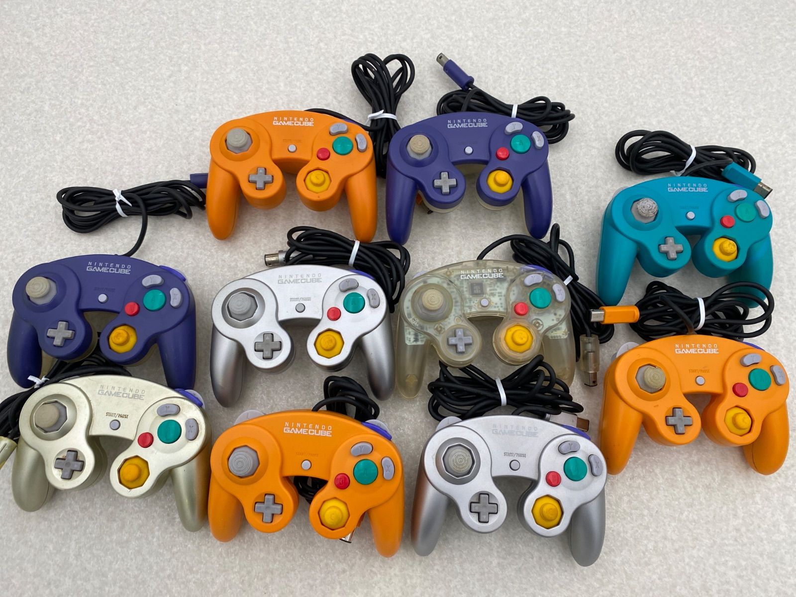 ゲームキューブコントローラー 5個セット【ジャンク】 中古