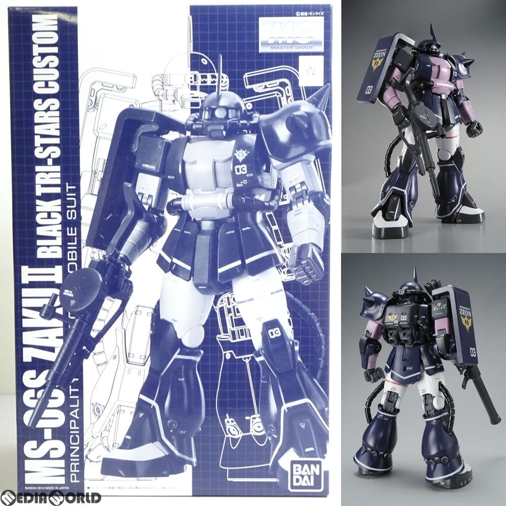 BANDAI - プレミアムバンダイ限定 MG 1/100 MS-06S 黒い三連星ザクVer.2.0 機動戦士ガンダム プラモデル(0178525) バンダイ MG 1/100 MS-06S 黒い三連星ザクVer.2.0 【再販】【2次