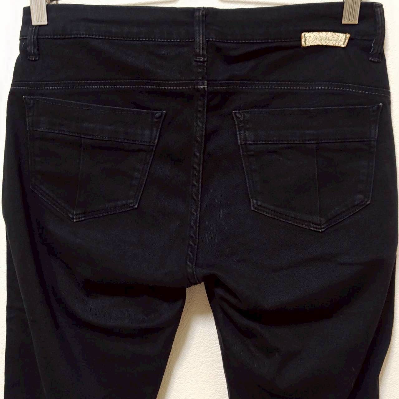 洗練されたカジュアルウェア◎ ANTGAUGE アントゲージ スキニーパンツ ストレッチ 美シルエット 脚長効果 シンプルデザイン モノトーンコーデ コンチョボタン オールシーズン ブラック レディース M |M36291ji WWW_WOWDIGSITE_COM