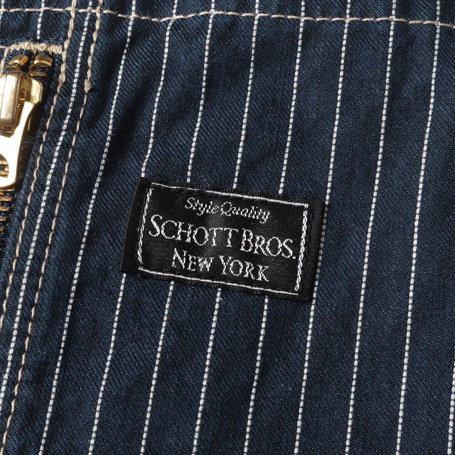 Schott ショット パンツ オールド ヒッコリー ストライプ