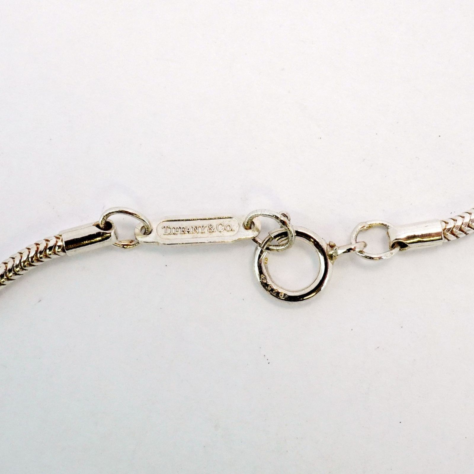 Tiffany ティファニー　ナローバー　シルバー　ネックレス 極美品 TIFFANY &Co ティファニー チェーン ネックレス 1837