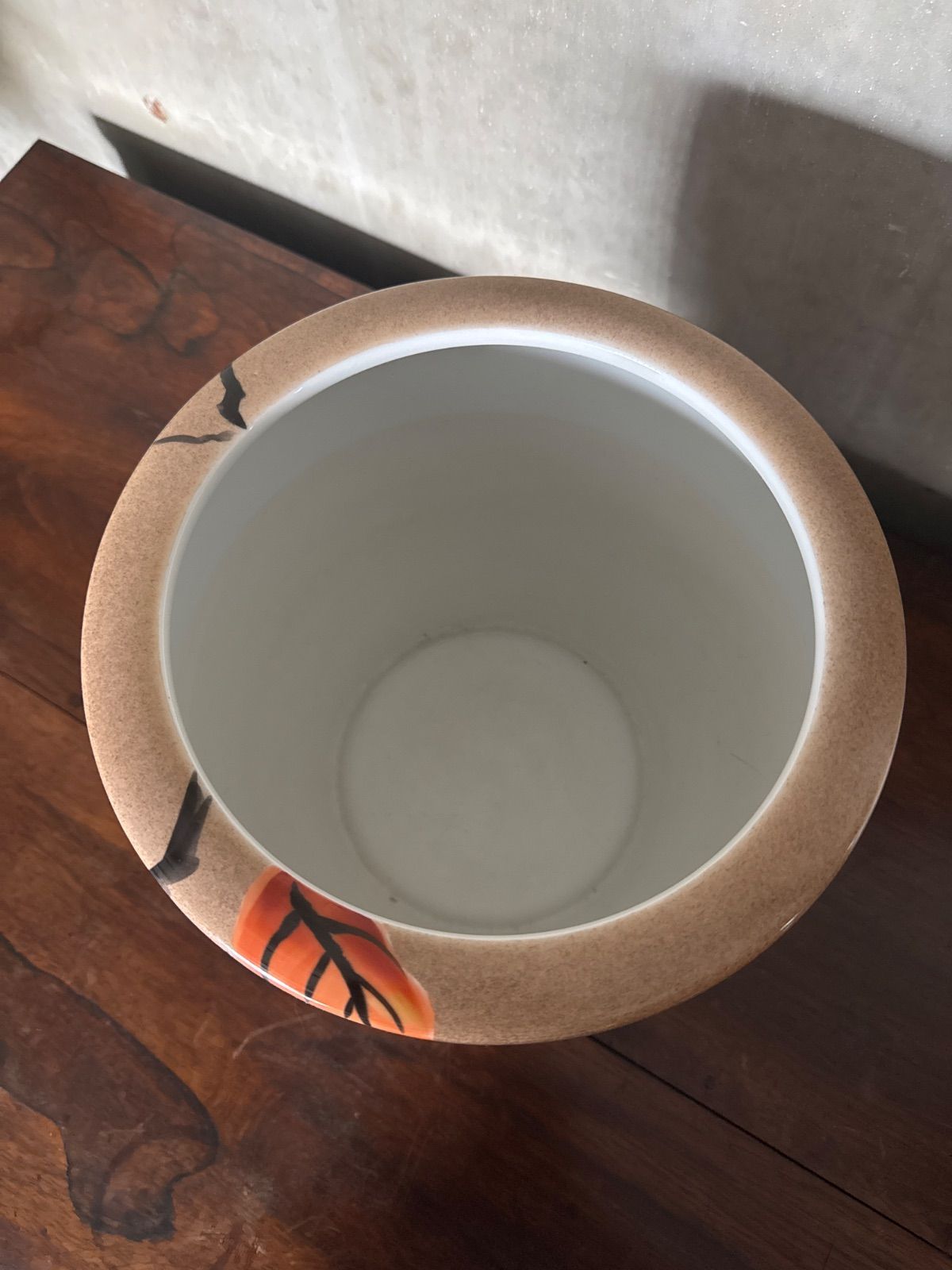 ハンドペイント 柿図