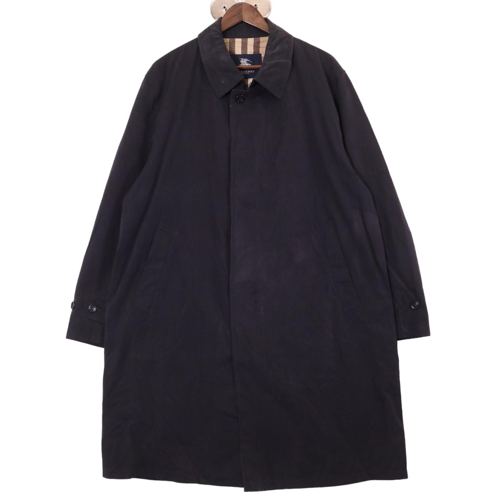 バーバリーネイビー バルマカーンーコート 4ボタン　メンズL 楽天市場】BURBERRY バーバリー バルマカーンコート 比翼ボタン