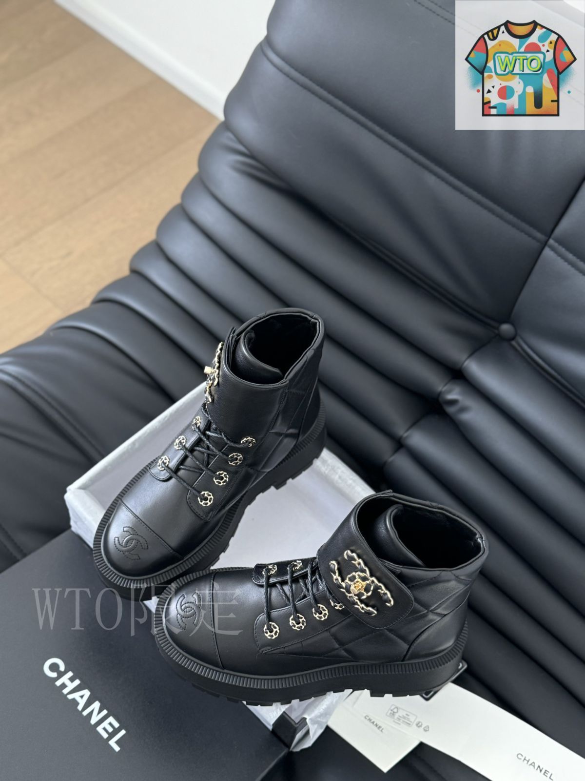 シャネル 2024 マジックファスナー モータースタイル ショート