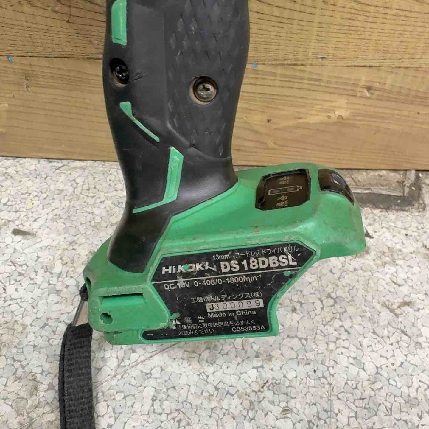 靴下 ハイコーキ HIKOKI 旧 日立工機 コードレスドリルドライバー DS18DBSL NN 八潮店 【予約受付開始】