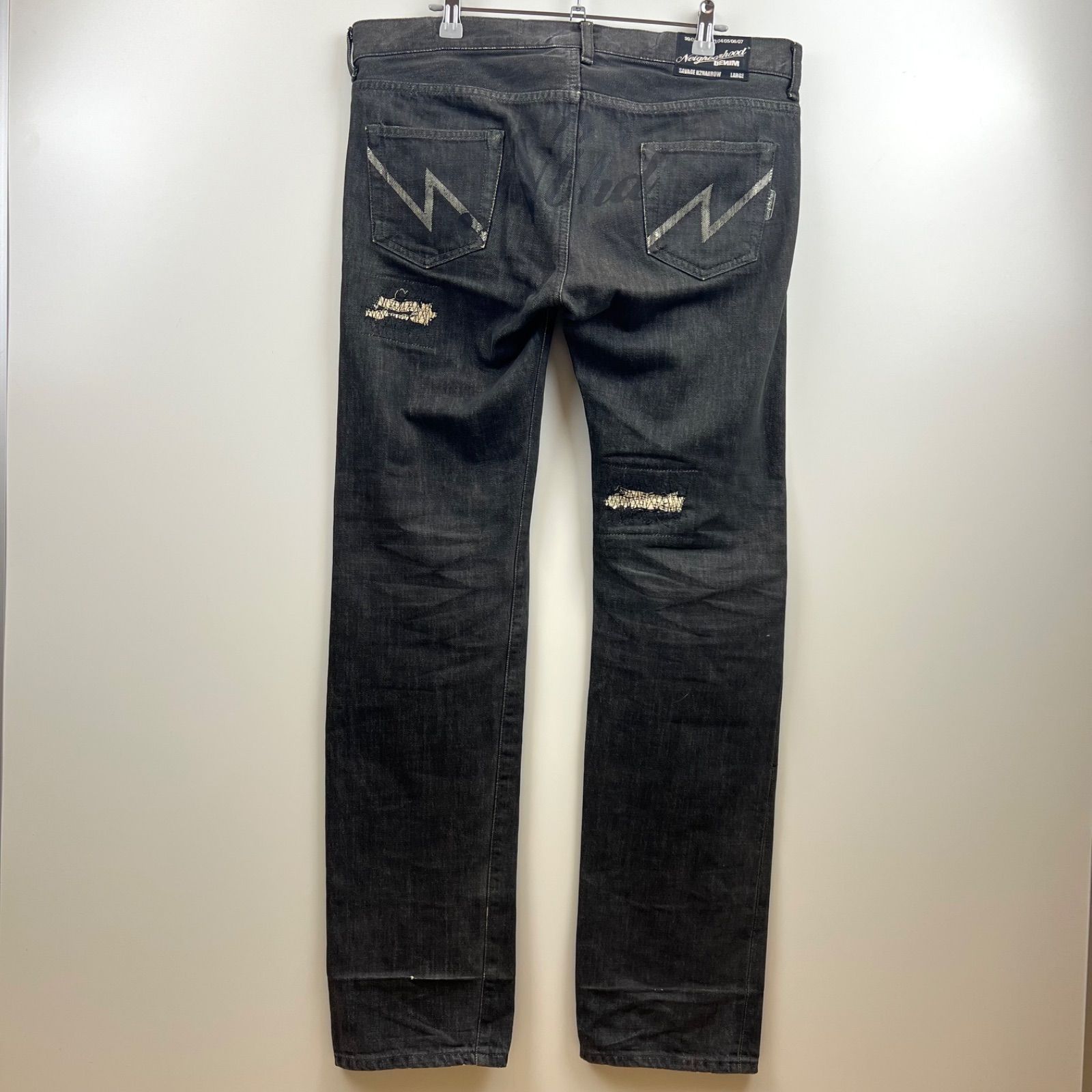 NEIGHBORHOOD/マイナーサベージナローデニム NEIGHBORHOOD 00s 2002 archive SAVAGE H2 NARROW denim pants L